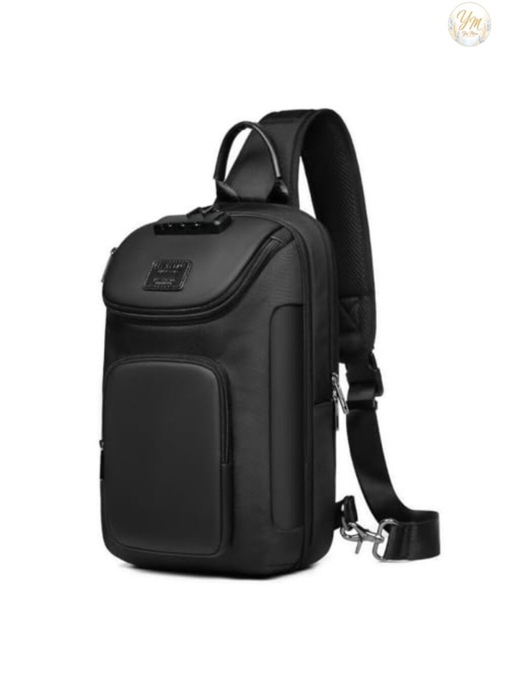 Anti-Theft Crossbody Sling Bag for Men, Travel Security Lock Pack